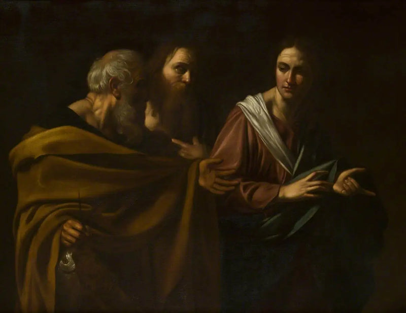 La vocación de los santos Pedro y Andrés - El Caravaggio