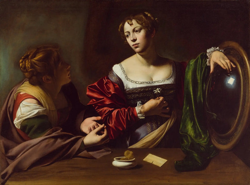 Marta y María Magdalena - Caravaggio