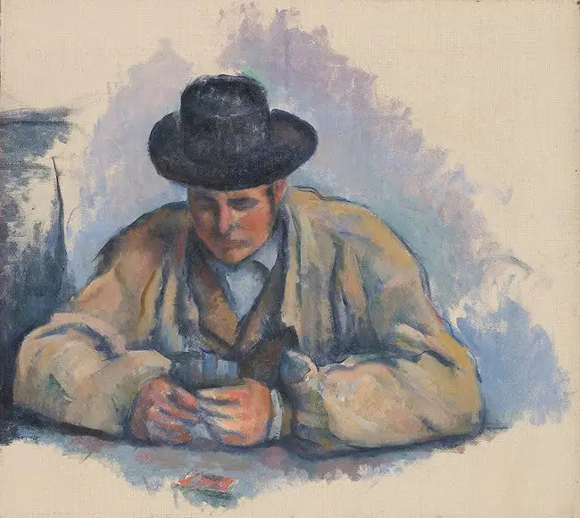 El Jugador de cartas - Paul Cézanne