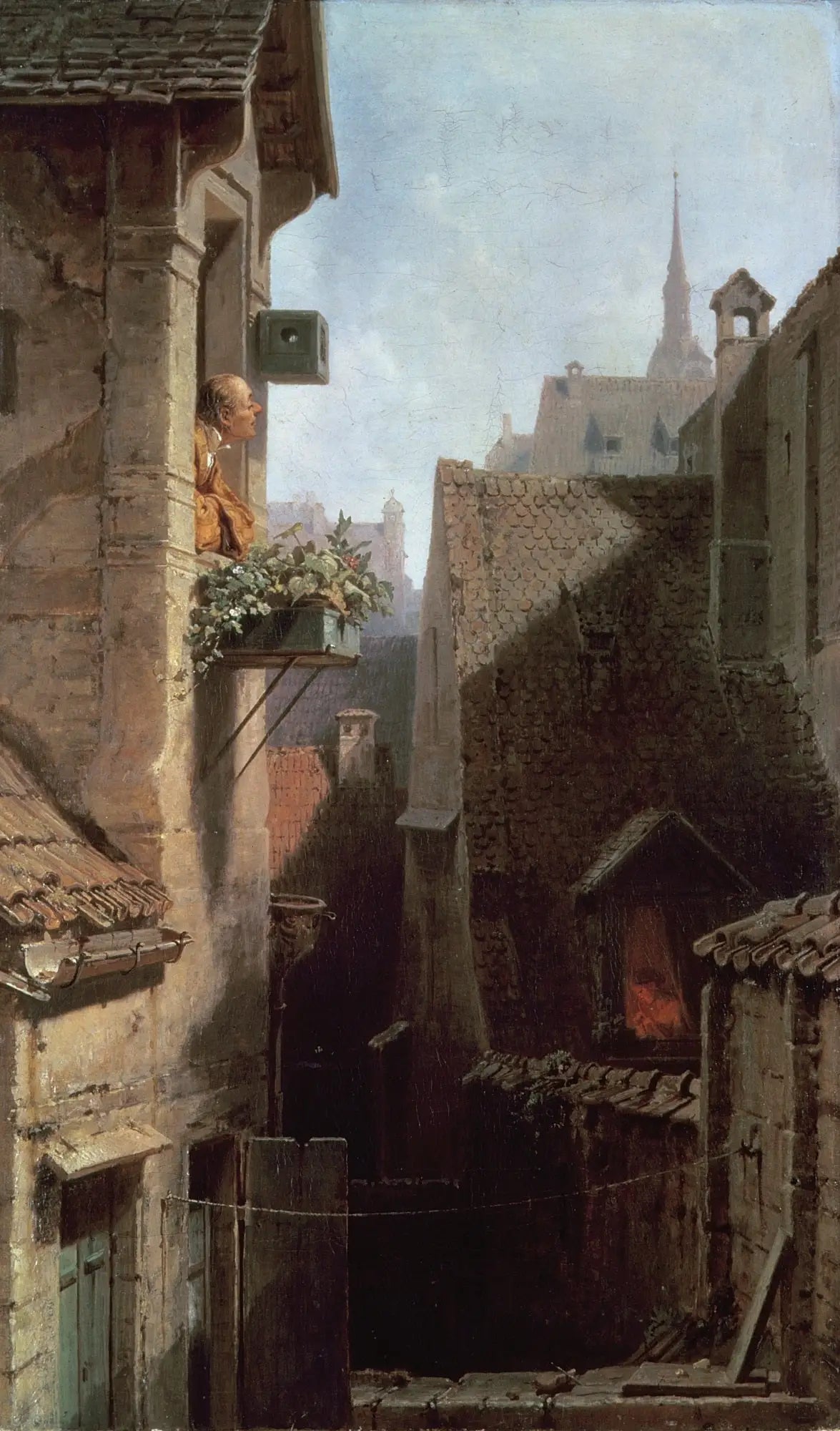 Un hypocondriaque - Carl Spitzweg - Alpha Reproduction