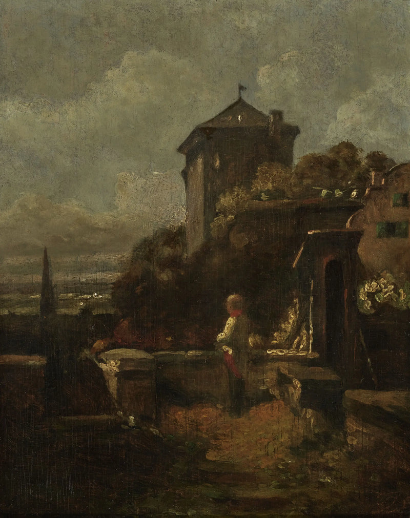 Centinela en las murallas - Carl Spitzweg