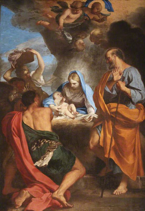 L'Adoration des bergers - Carlo Maratta