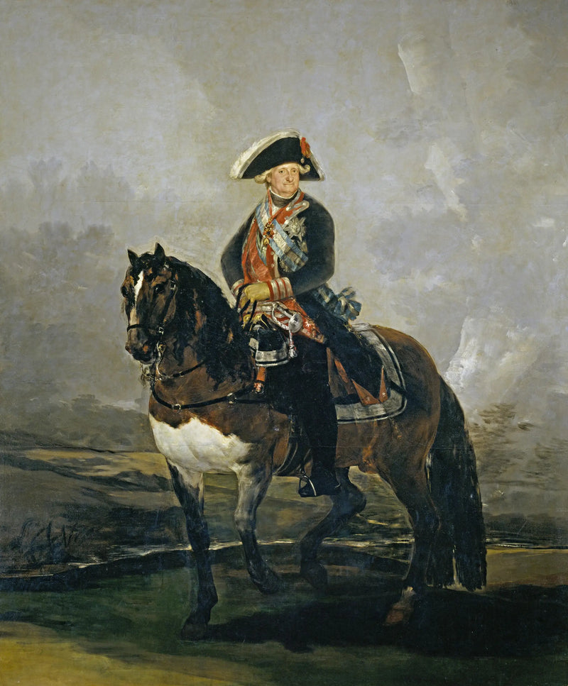 Carlos IV a caballo - Francisco de Goya
