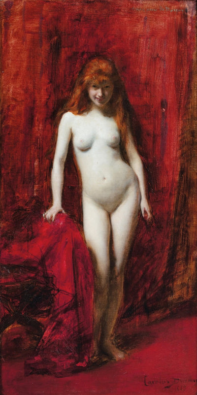 Une jeune femme rousse - Carolus-Duran
