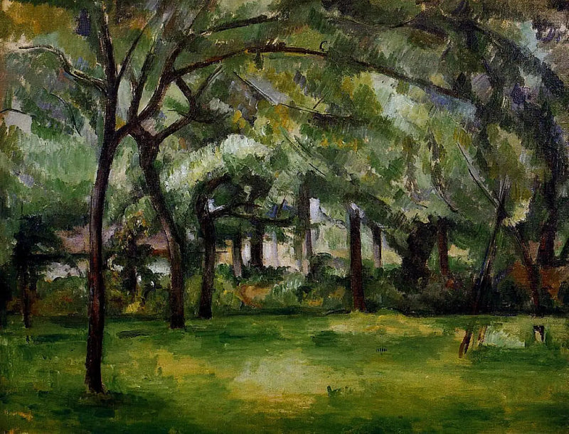 Granja normanda, verano (Hattenville) - Paul Cézanne
