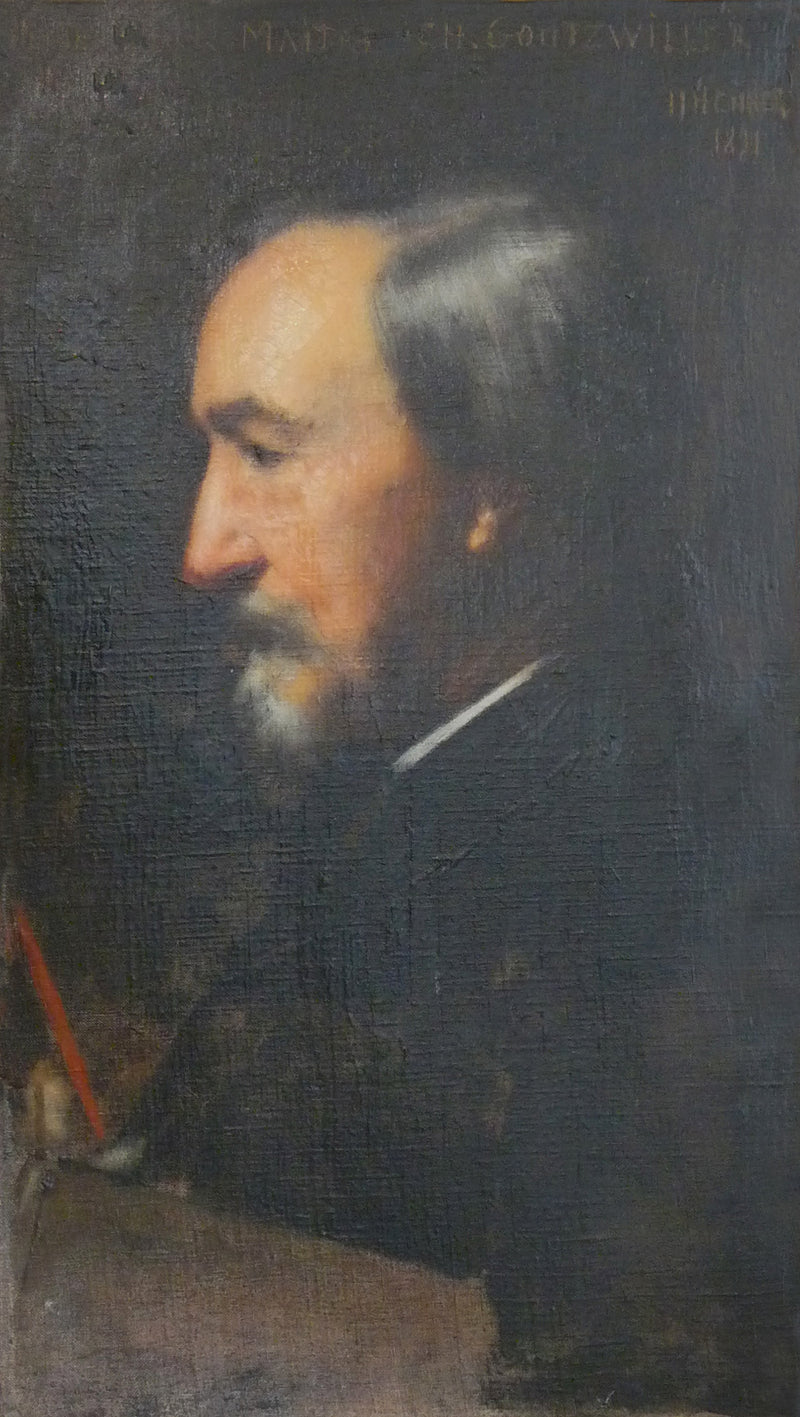 Portrait de Charles Goutzwiller - Jean-Jacques Henner