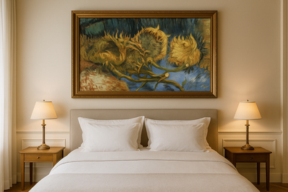 🌻 Cuatro girasoles marchitos – Vincent van Gogh (1887)