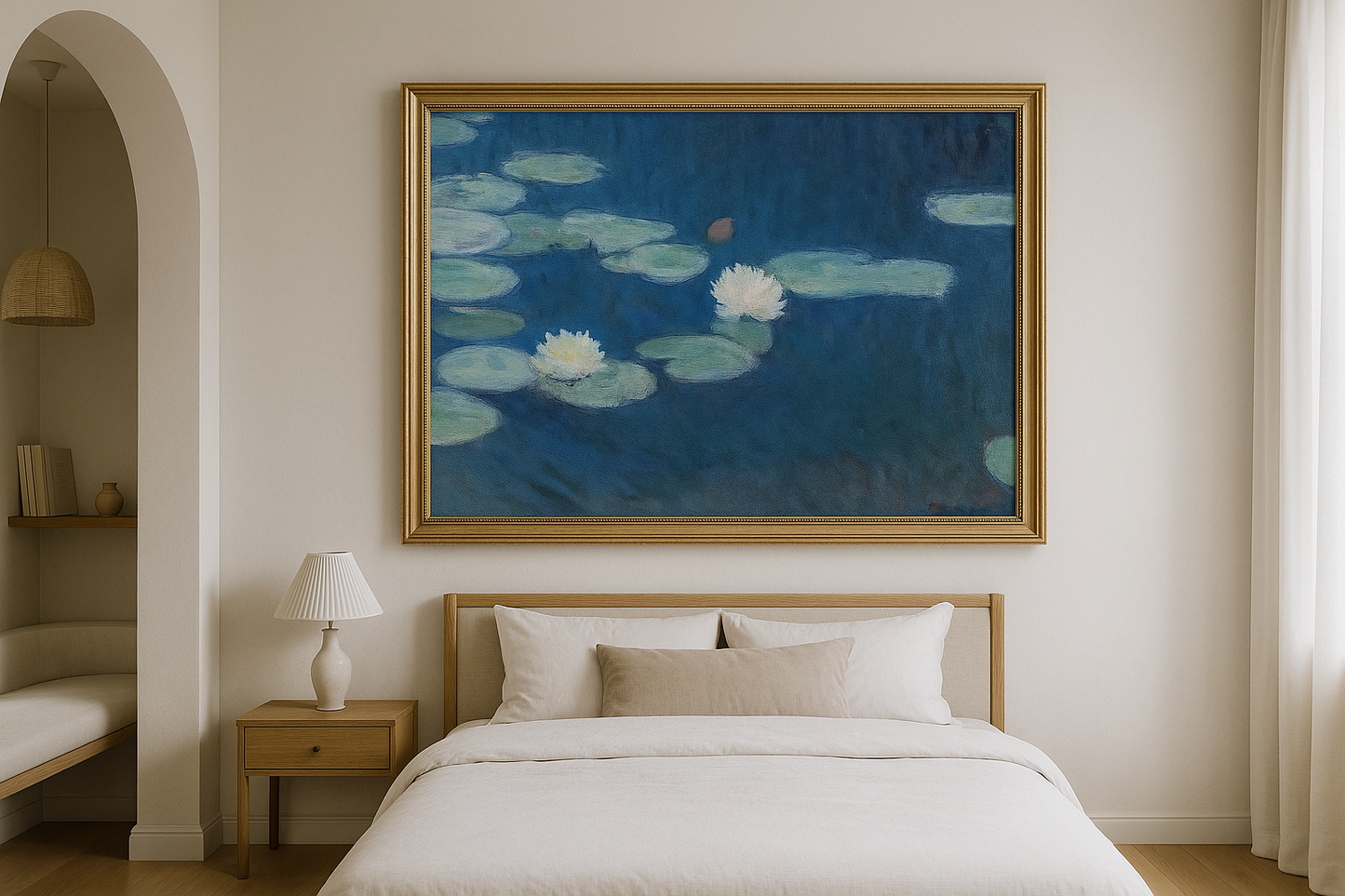 Ninfeas azules – Claude Monet (alrededor de 1906)