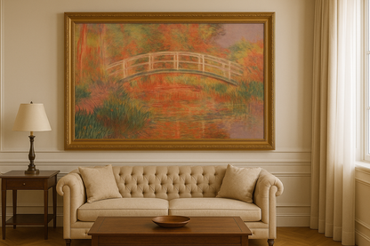 El Puente Japonés – Claude Monet, hacia 1920-1924
