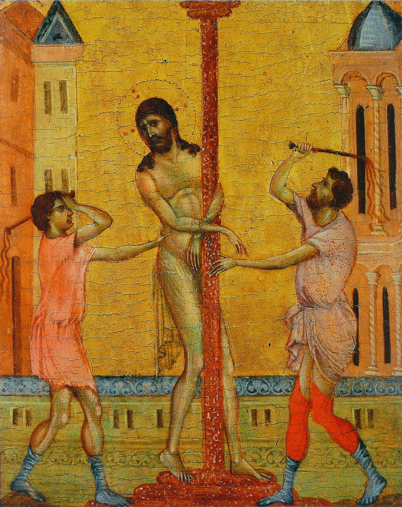 La Flagelación de Cristo - Cimabue