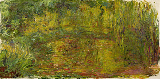 El Puente japonés – Claude Monet (1918–1924)