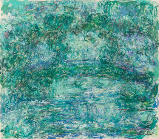 El Puente japonés – Claude Monet (alrededor de 1920–1924)