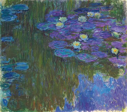 Los Nenúfares en flor (1914-1917) - Claude Monet