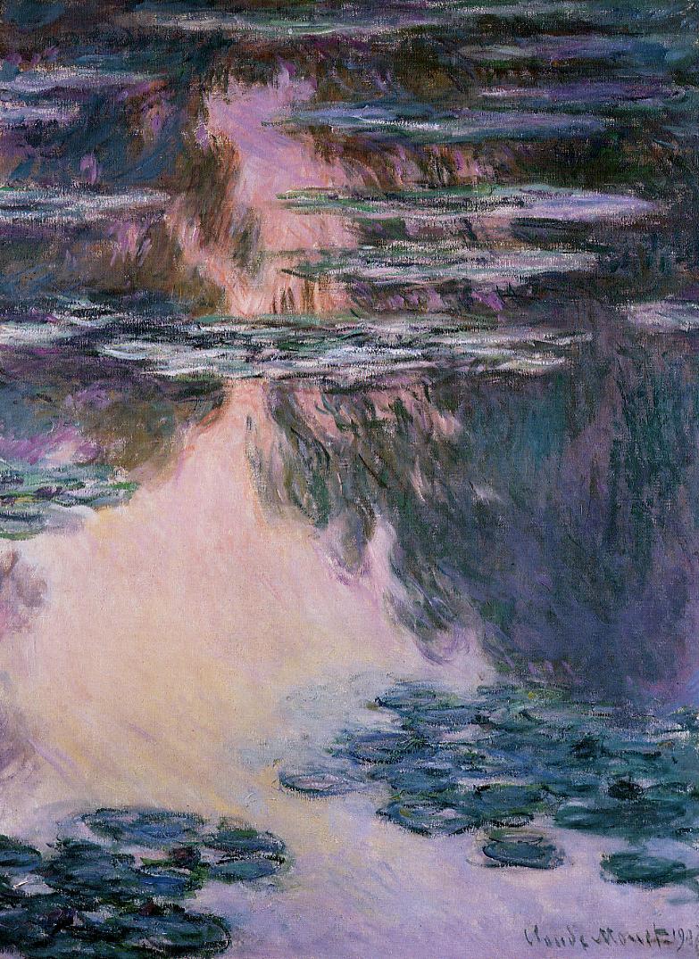 🌸 Nenúfares – Luz violeta sobre el agua (1907)