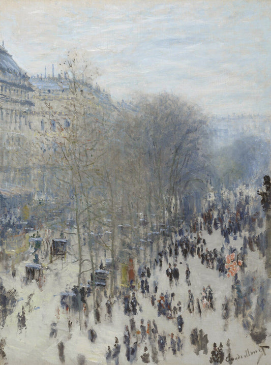 Boulevard de los Capuchinos - Cuadro Monet
