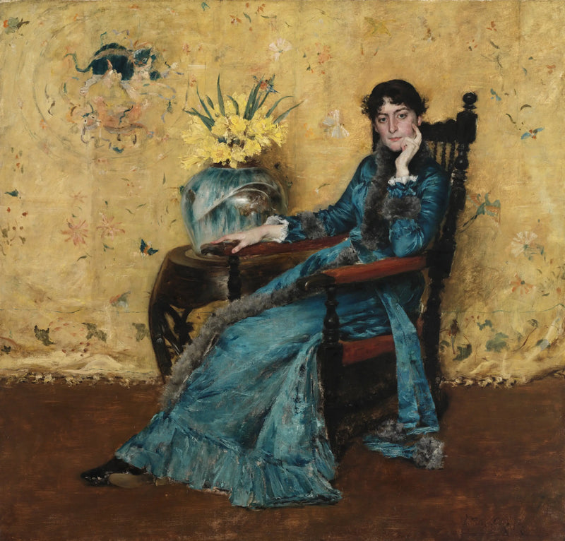 Retrato de Dora Wheeler - William Merritt Chase