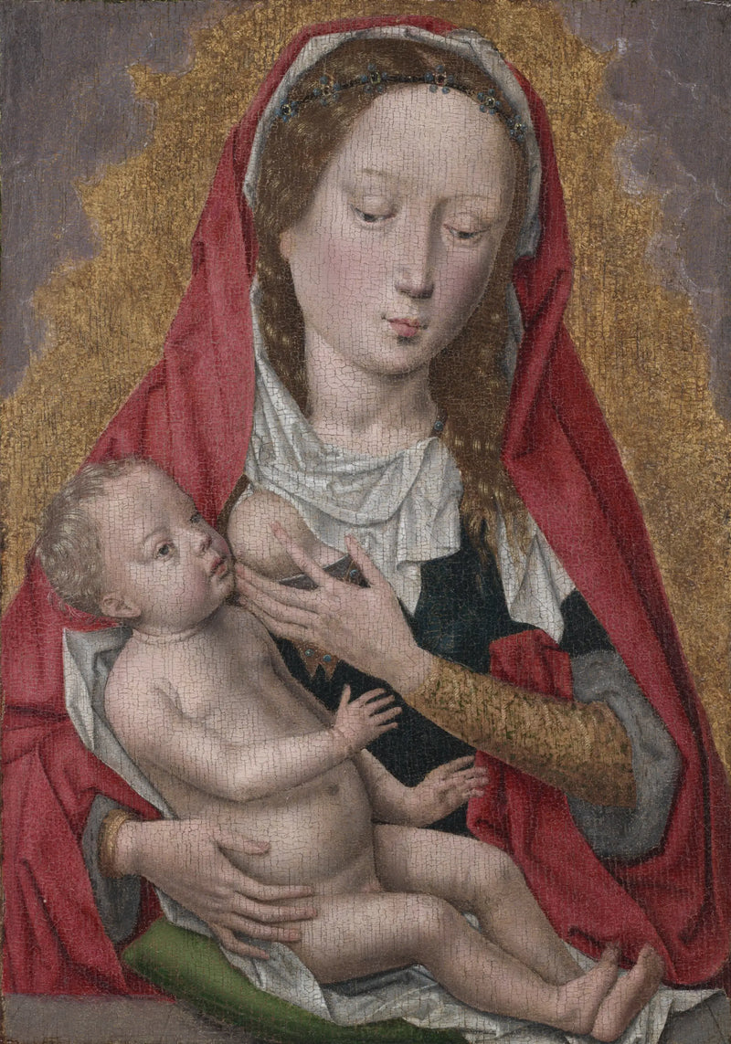 Virgen con el Niño - Hans Memling