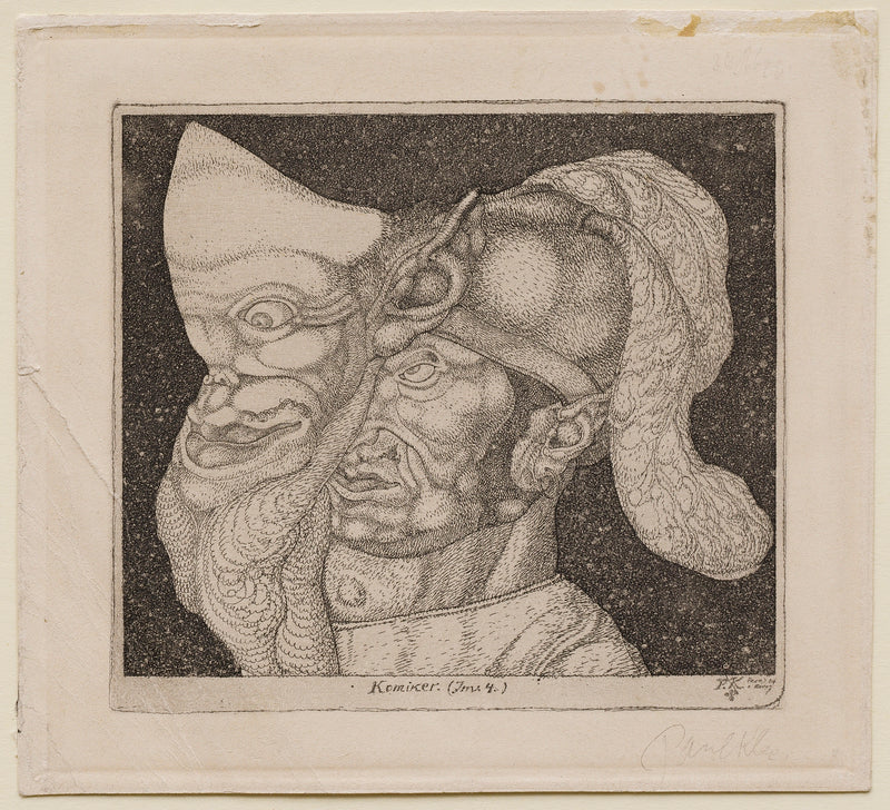 Comédien (Invention 4) - Paul Klee