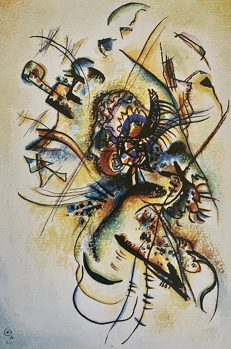 Composición J - Vassily Kandinsky
