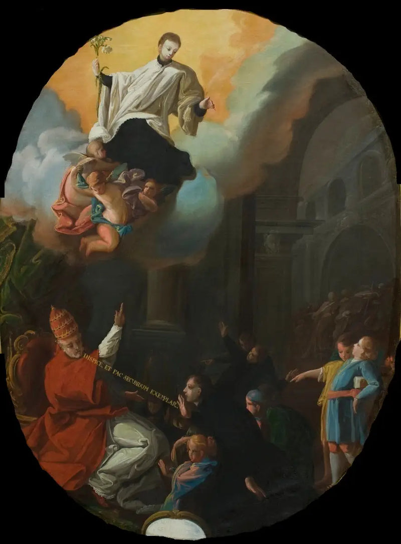 Consagración de san Luis de Gonzaga como patrón de la juventud - Francisco de Goya