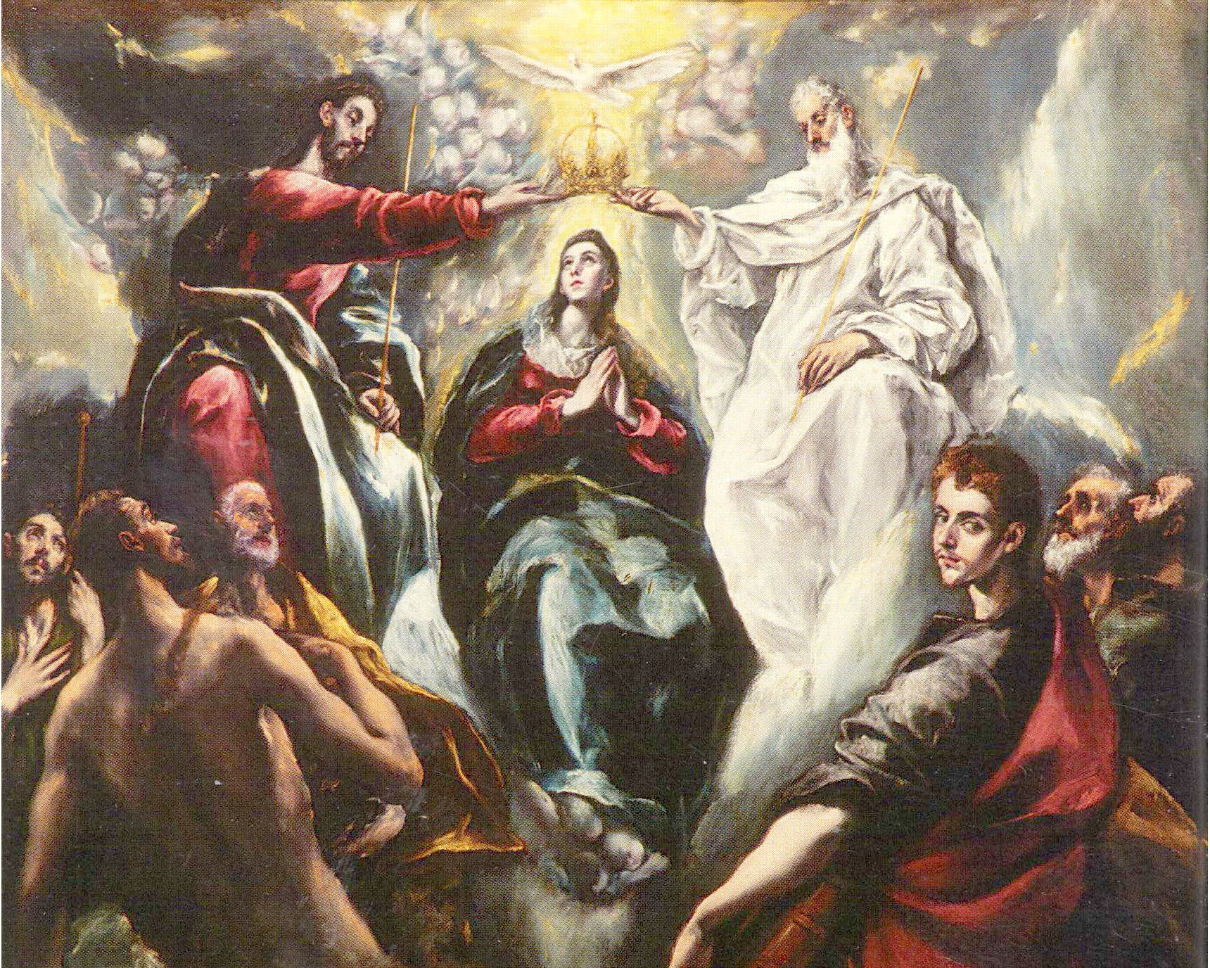 Couronnement de la Vierge Marie - El Greco - Alpha Reproduction