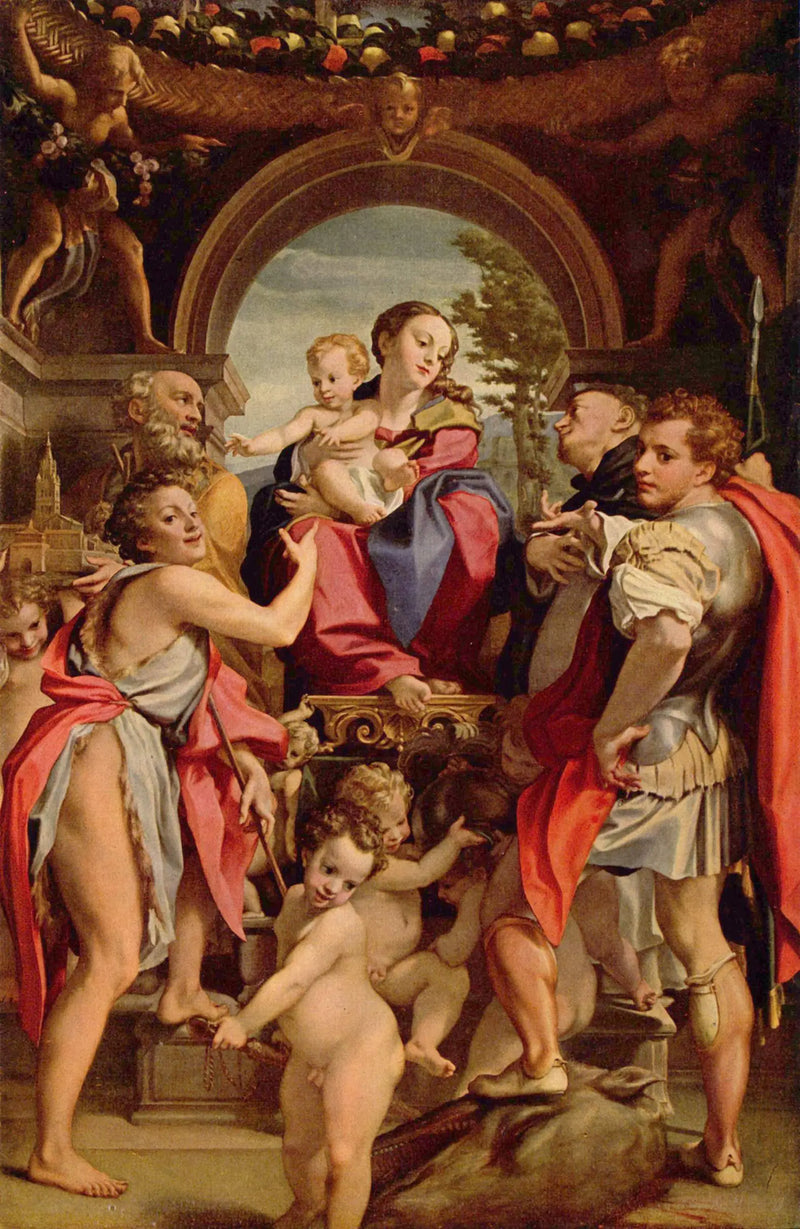 Madona de San Giorgio - Antonio da Correggio