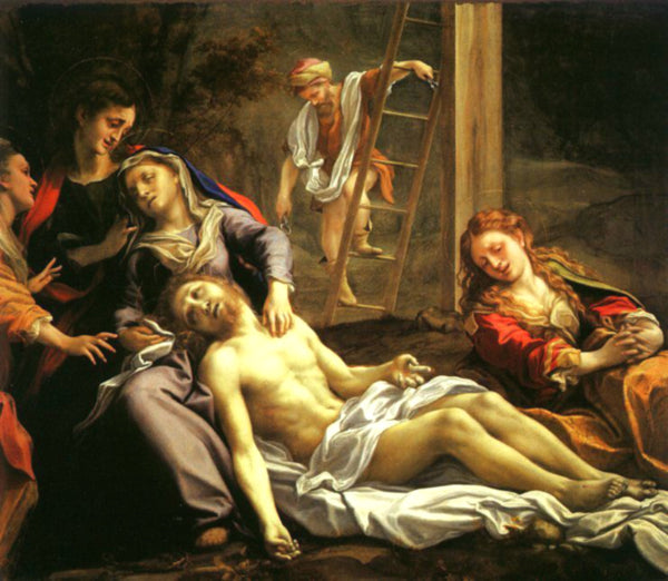 Lamentation sur le Christ mort - Antonio da Correggio - Alpha Reproduction