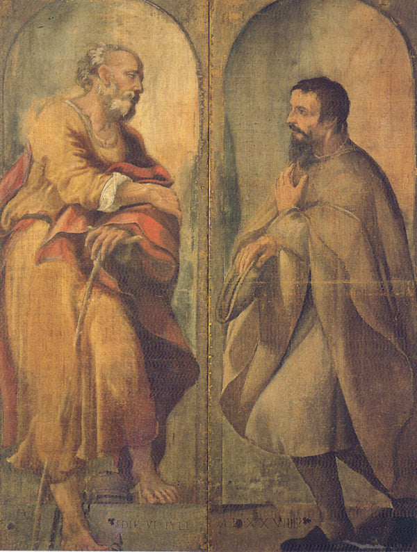 Saint Joseph et un dévot - Antonio da Correggio - Alpha Reproduction