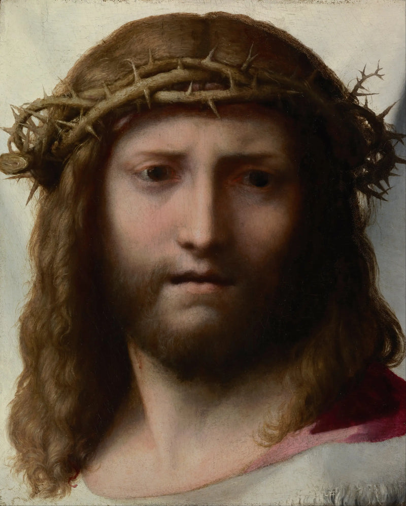 Cabeza de Cristo - Antonio da Correggio