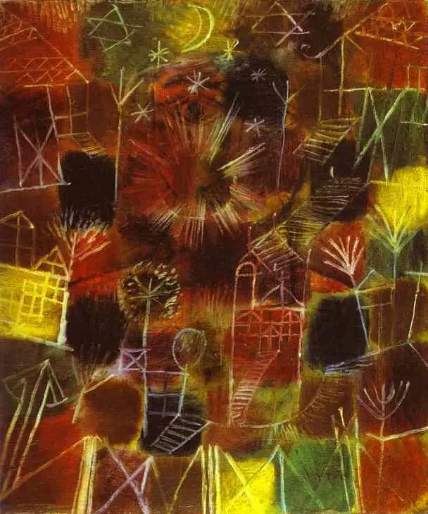 Composición cósmica - Paul Klee