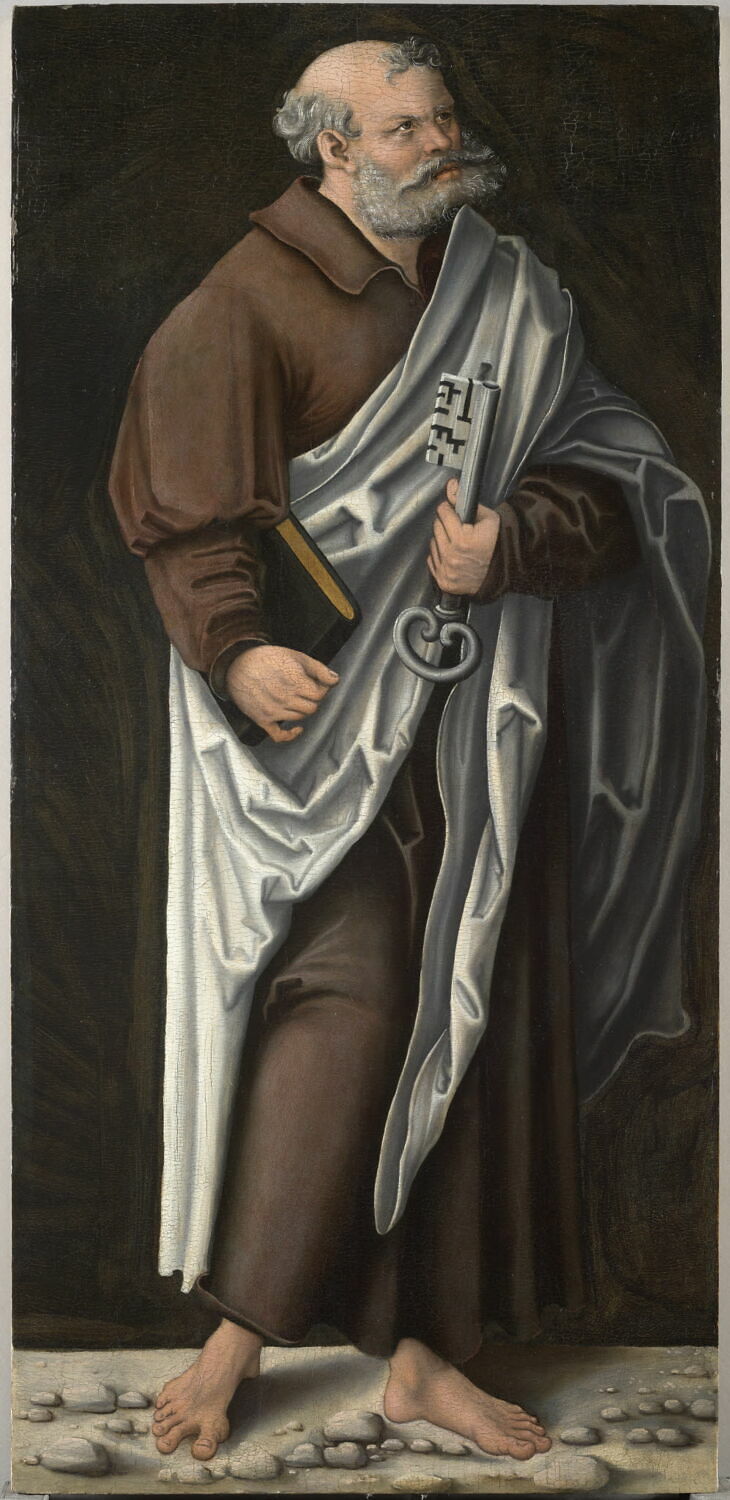 Saint-Pierre - Lucas Cranach the Elder - Alpha Reproduction