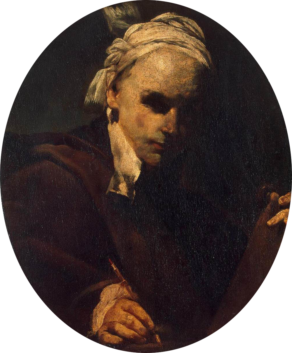 Autoportrait - Giuseppe Maria Crespi image 1 reproduction de peinture à l’huile