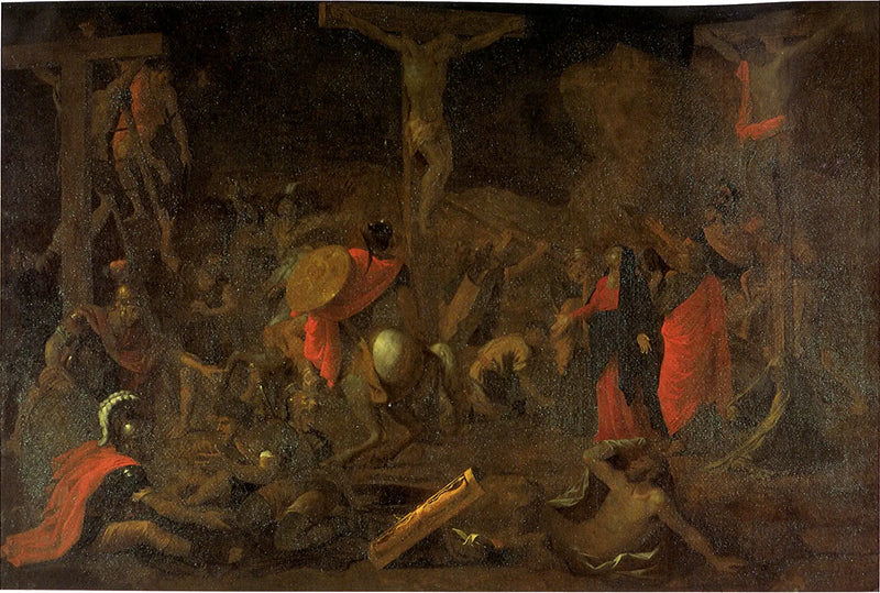 Crucifixión - Nicolás Poussin