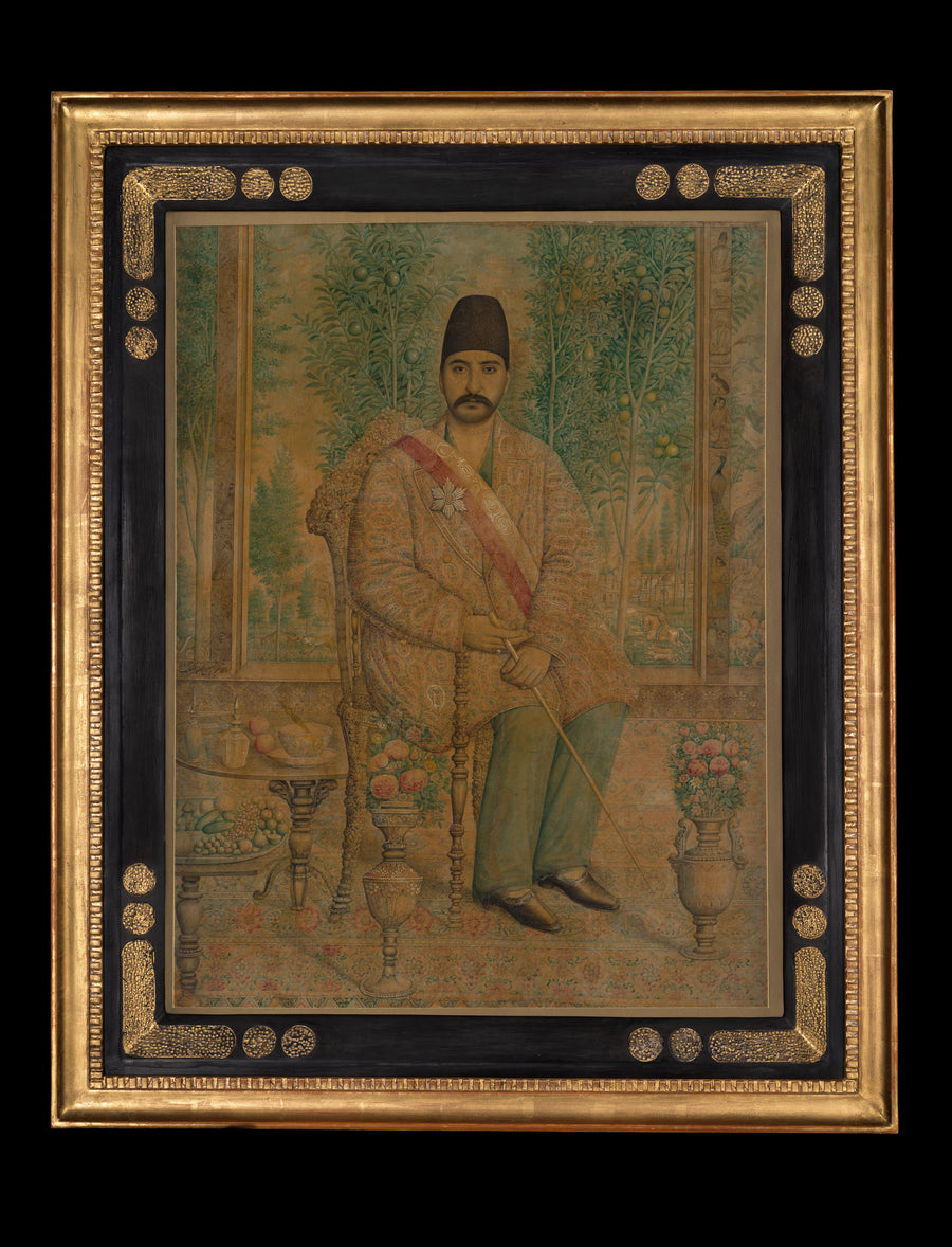 Portrait de Mirza Ali Asghar Khan - Isma'il Jalayir