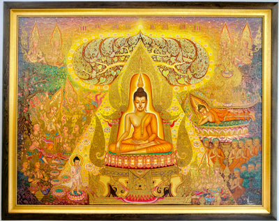 La vida de Buda | 240 x 180 cm