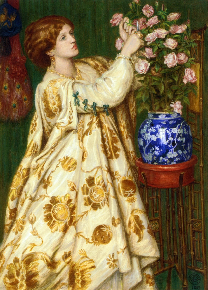 Monna Rosa - Dante Gabriel Rossetti - Alpha Reproduction