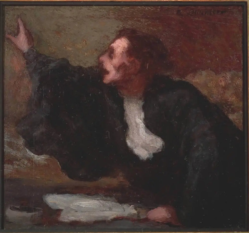 Abogado defensor - Honoré Daumier