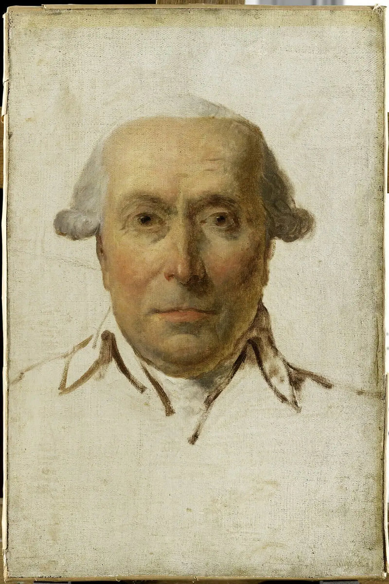 Retrato supuesto de Le Goazre de Kervélégan - Jacques-Louis David