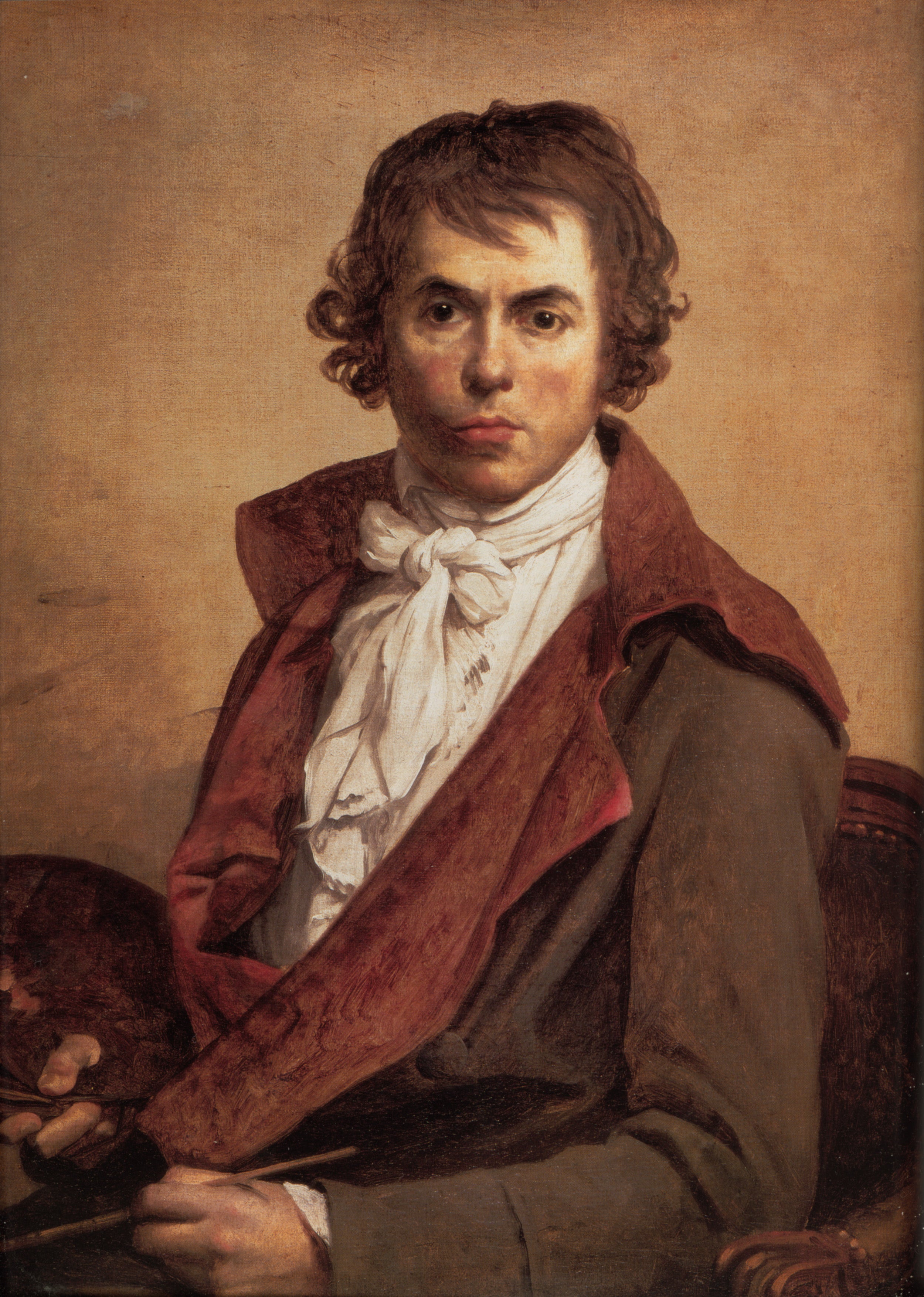 Reproduction du tableau « Autoportrait - Jacques-Louis David » par Alpha Reproduction en peinture à l’huile