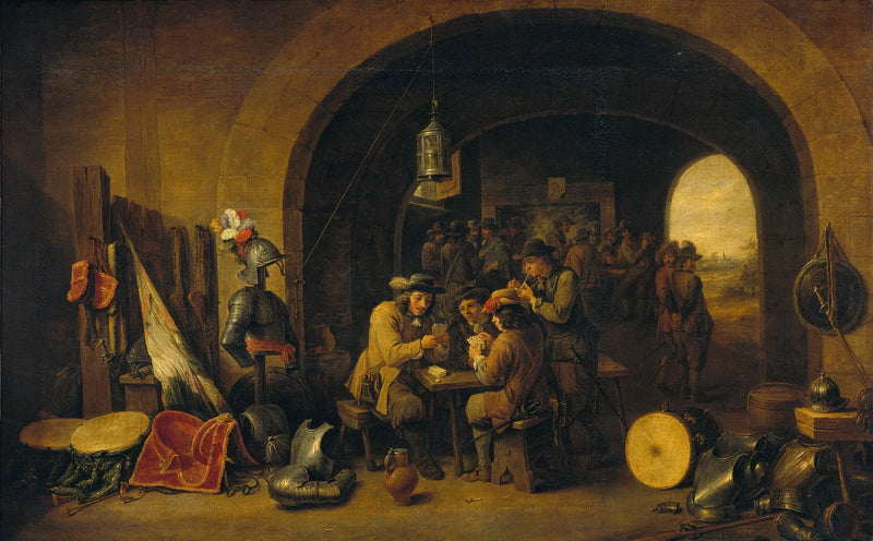 Sala de guardia - David Teniers el Joven