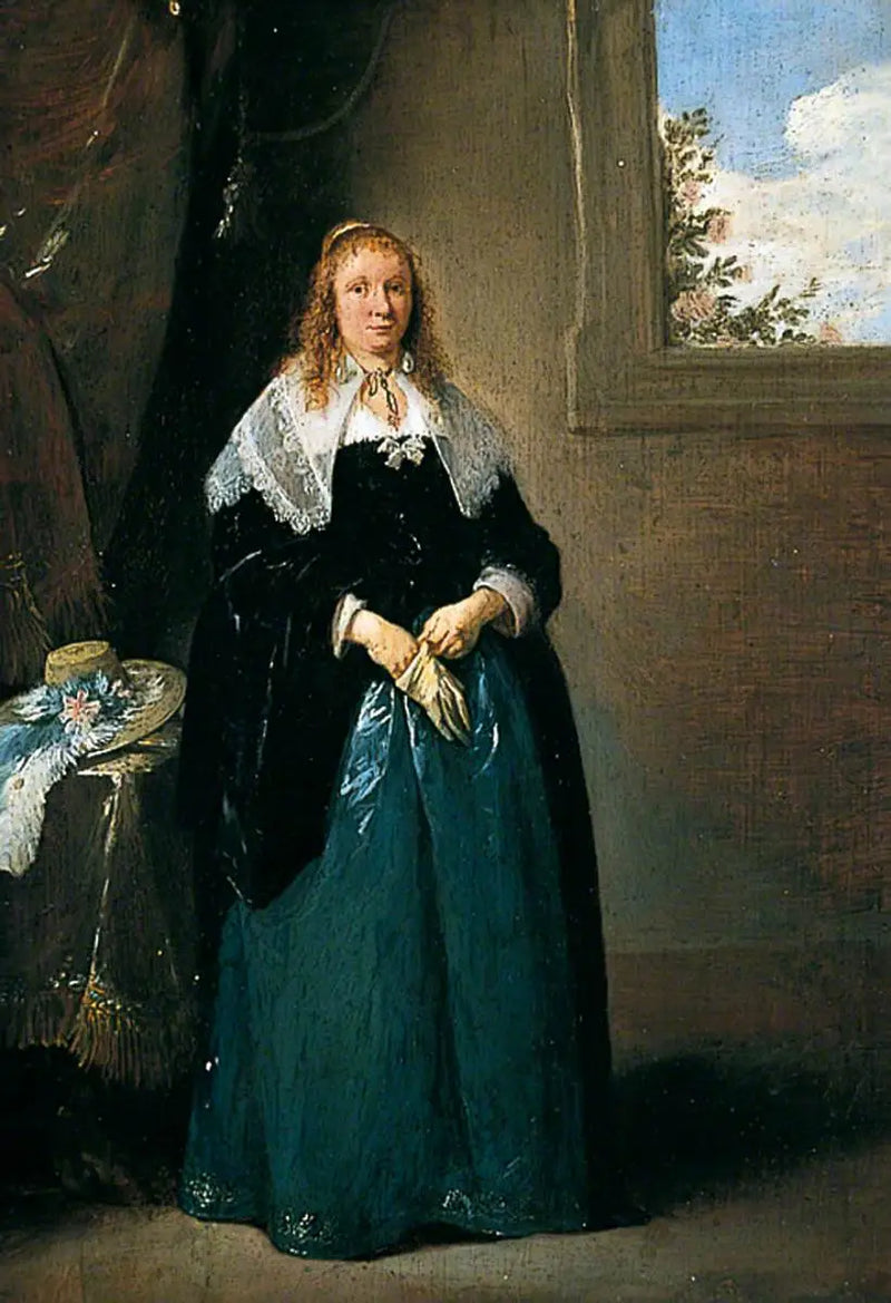 Retrato de una dama - David Teniers el Joven