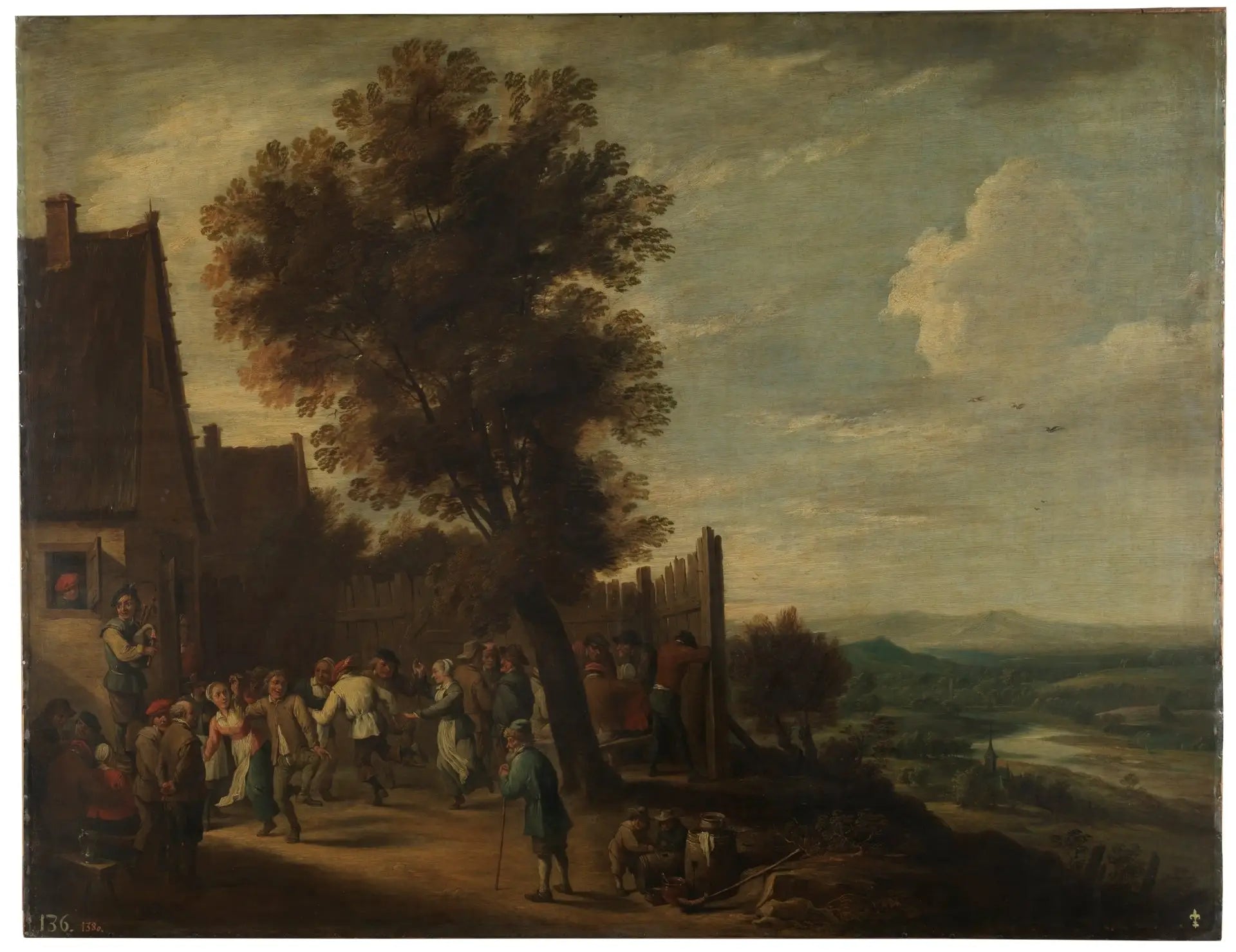 Fête du village - David Teniers le Jeune - Alpha Reproduction