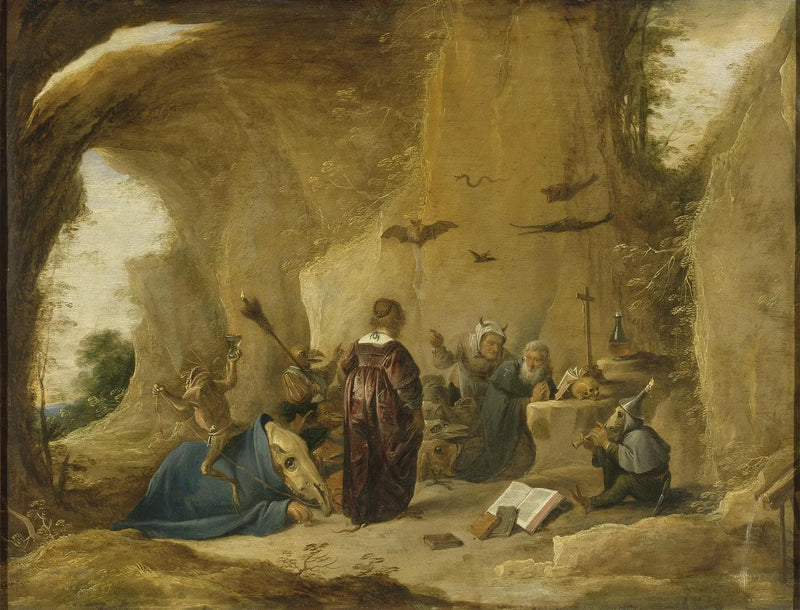 Tentación de San Antonio - David Teniers el Joven