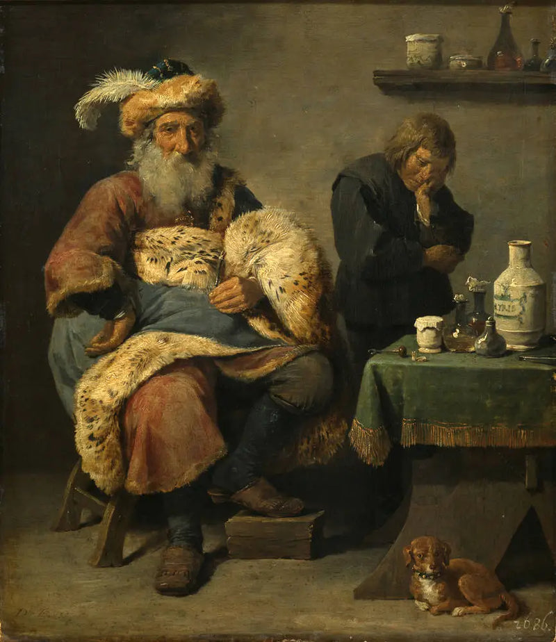 El dentista - David Teniers el Joven