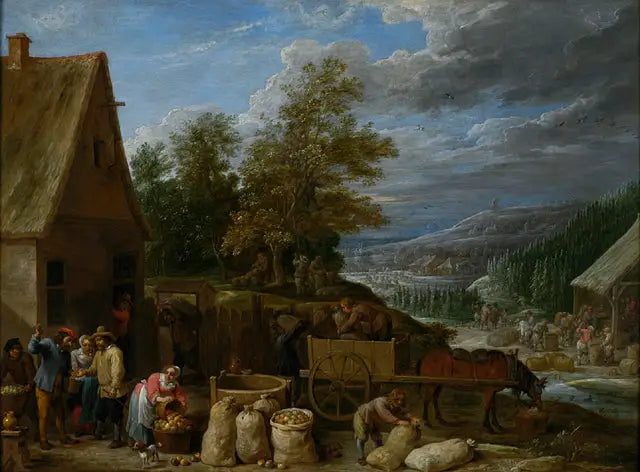 Las Cuatro Estaciones (Otoño) - David Teniers el Joven