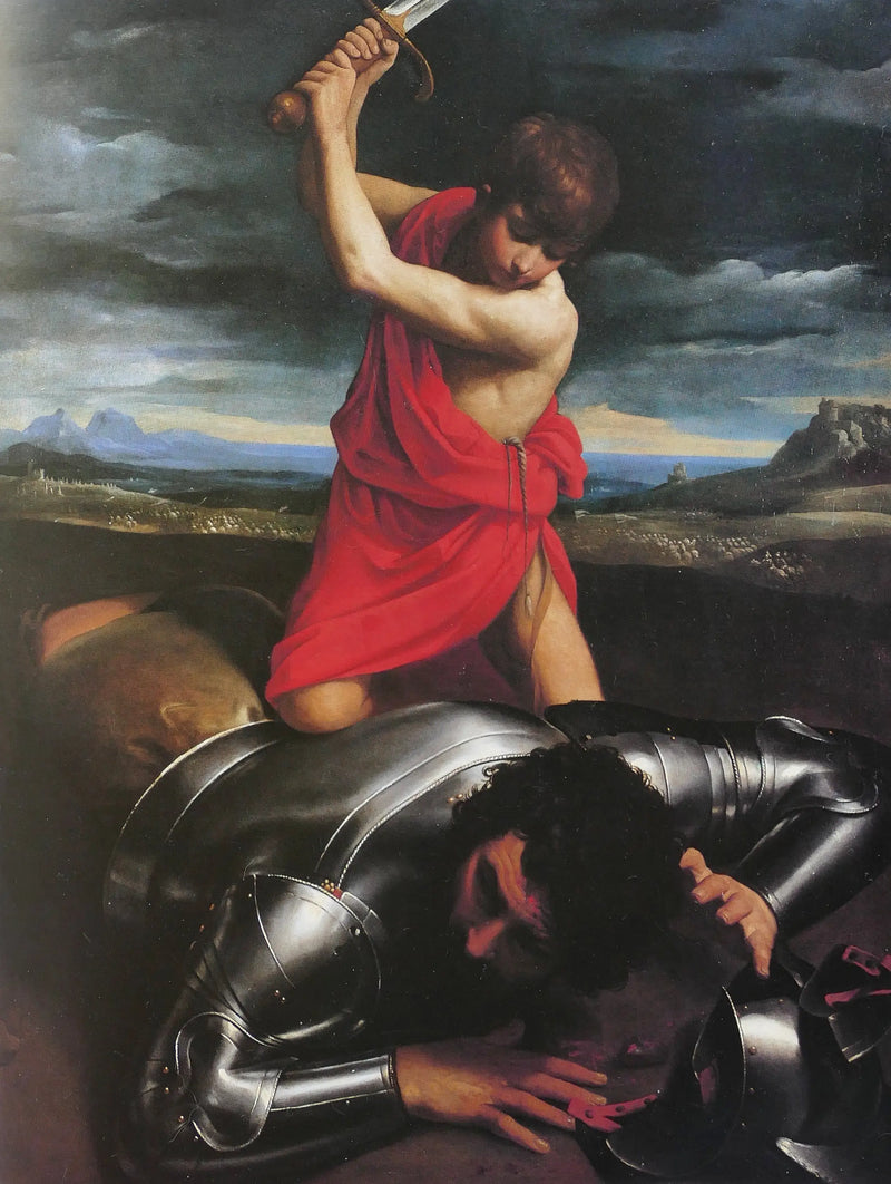 David decapitando a Goliat - Guido Reni