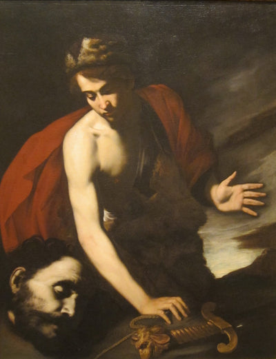 David avec la tête de Goliath - Jusepe de Ribera - Alpha Reproduction