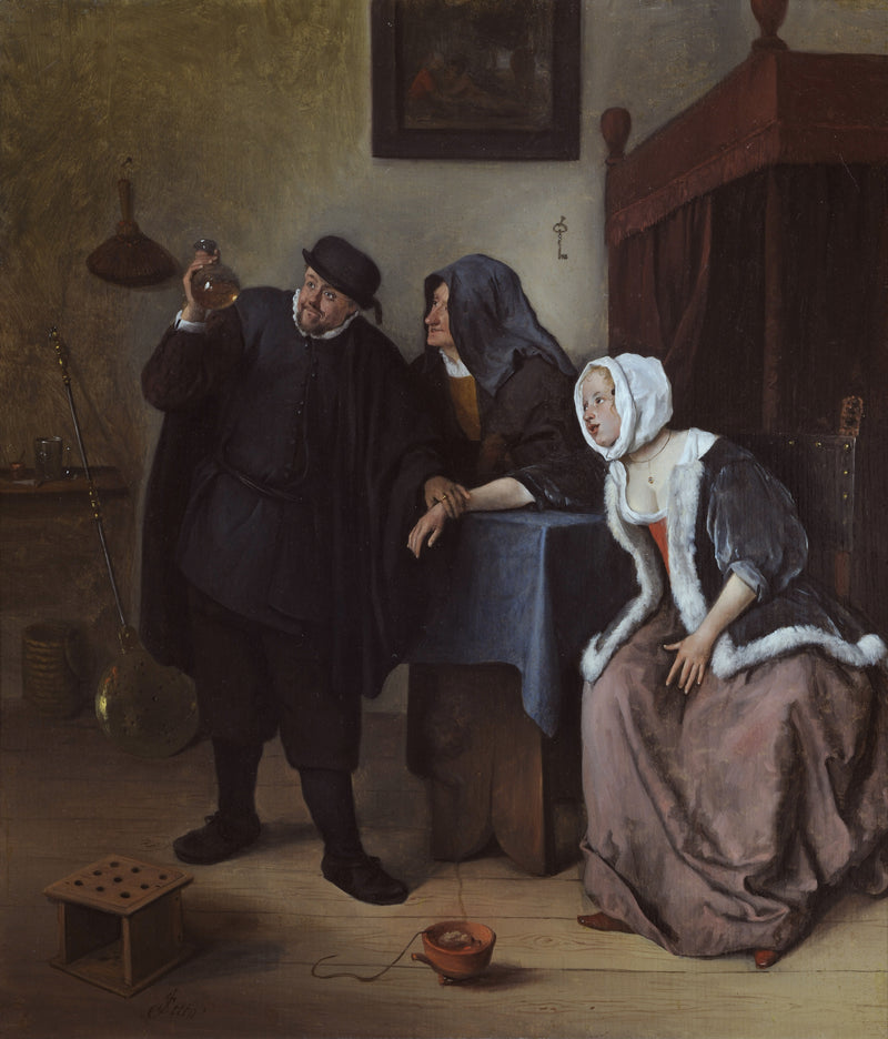 La visite chez le médecin - Jan Steen