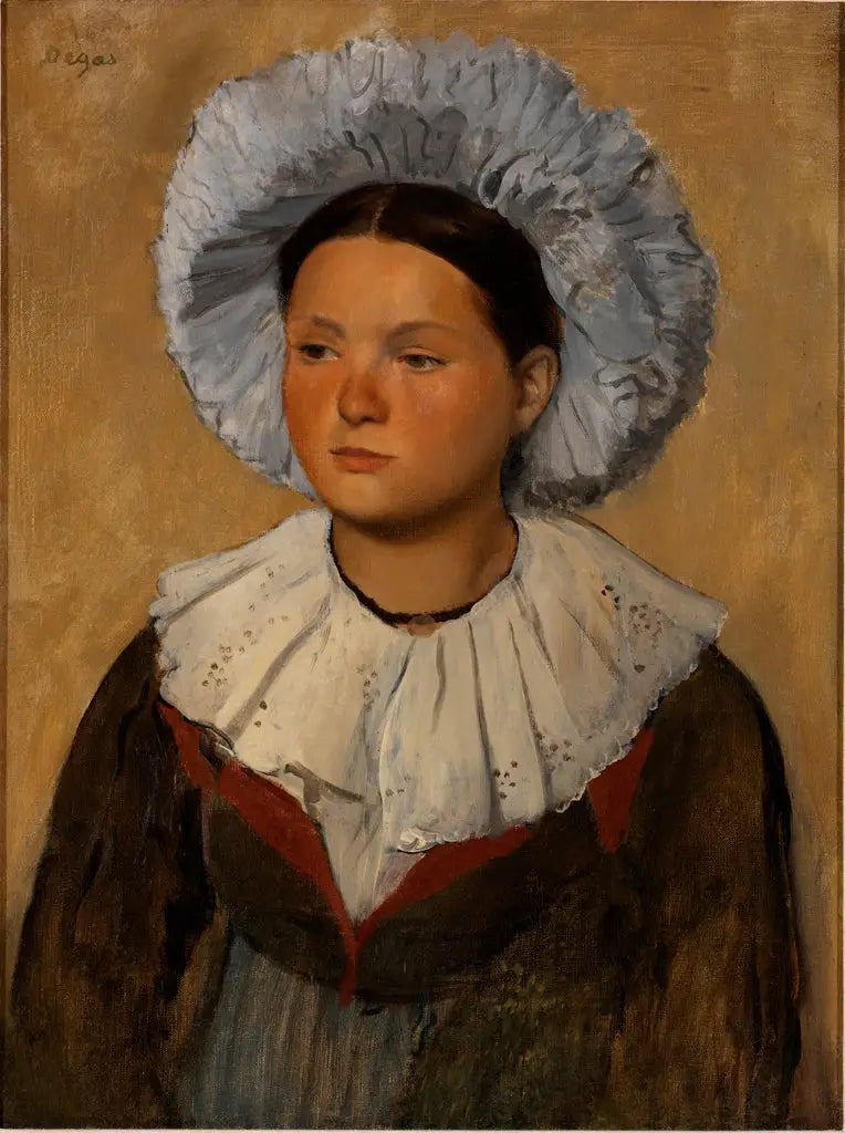 Reproduction du tableau « La Savoisienne - Edgar Degas » par Alpha Reproduction en peinture à l’huile