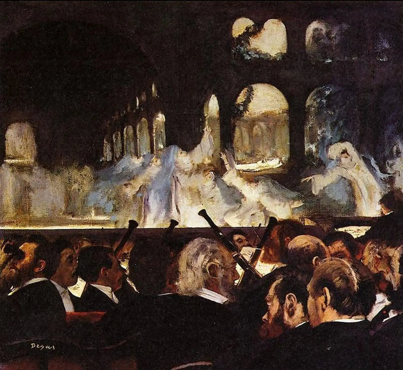 El Ballet de « Robert el Diablo » (1876) - Edgar Degas